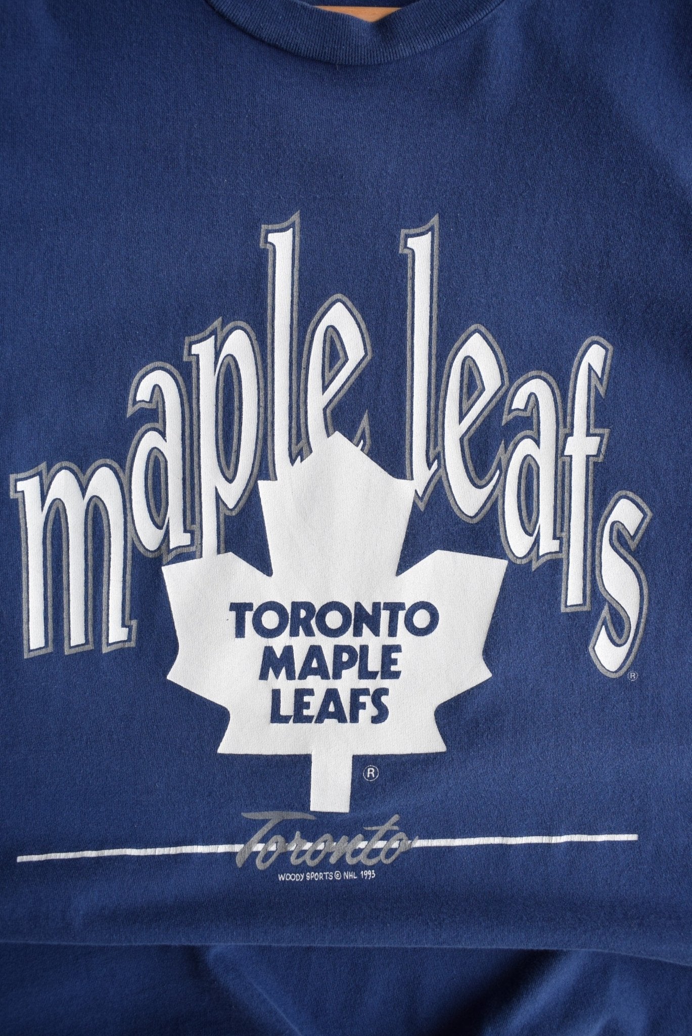 Vintage 1993 NHL Toronto Maple Leafs Tee (M) - Retrospective Store
