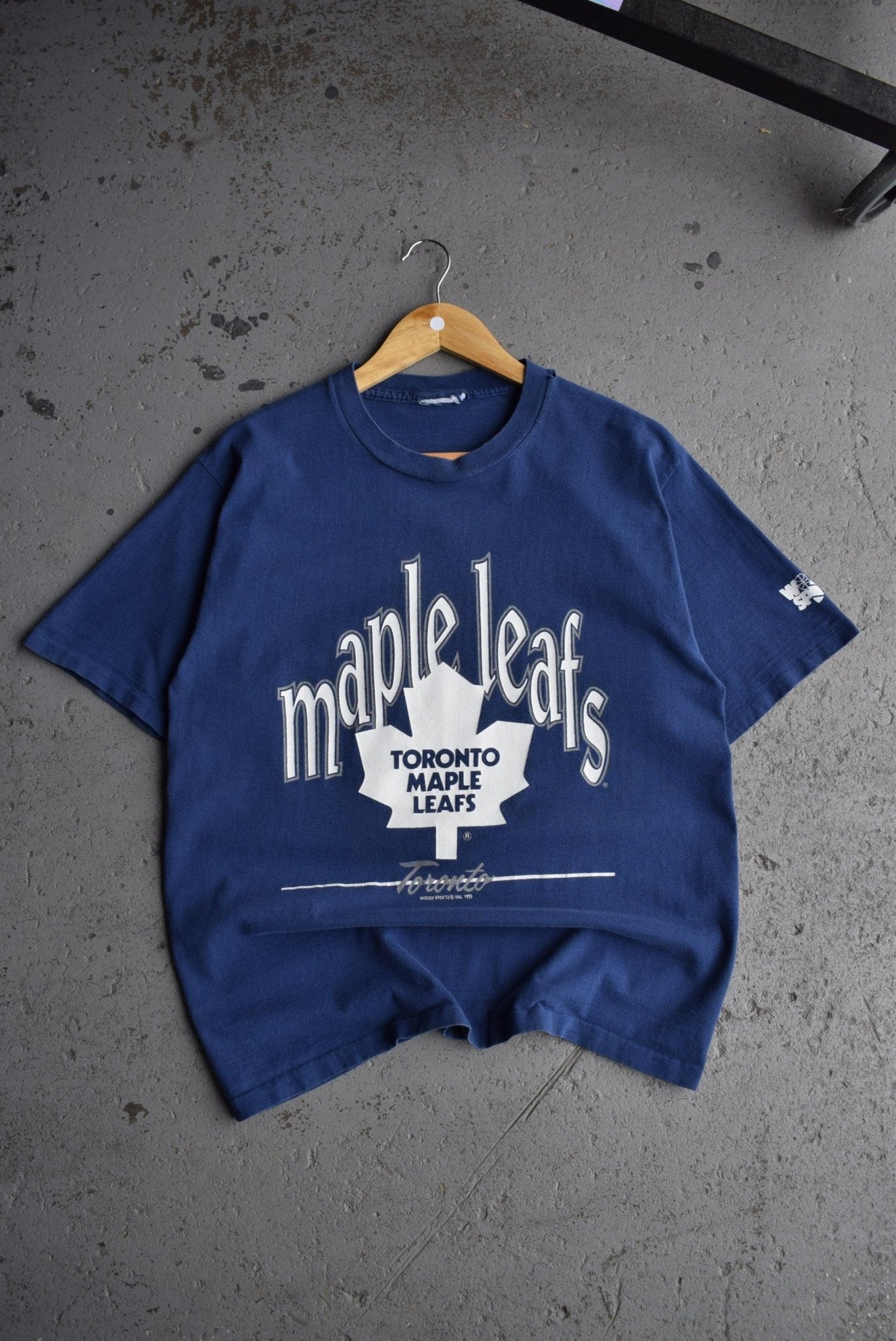 Vintage 1993 NHL Toronto Maple Leafs Tee (M) - Retrospective Store