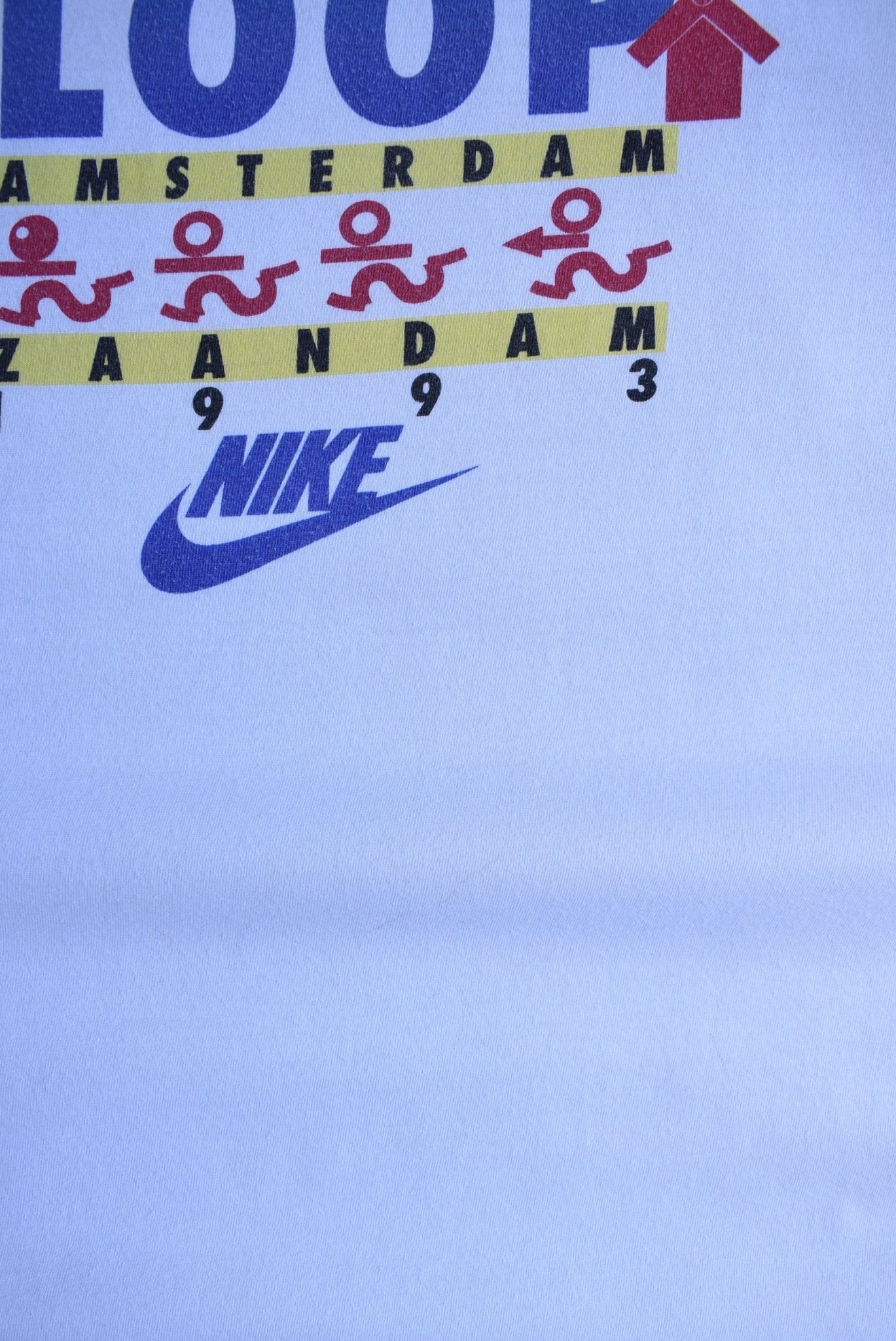 Vintage 1993 Nike Amsterdam Running Festival Tee (XL) - Retrospective Store