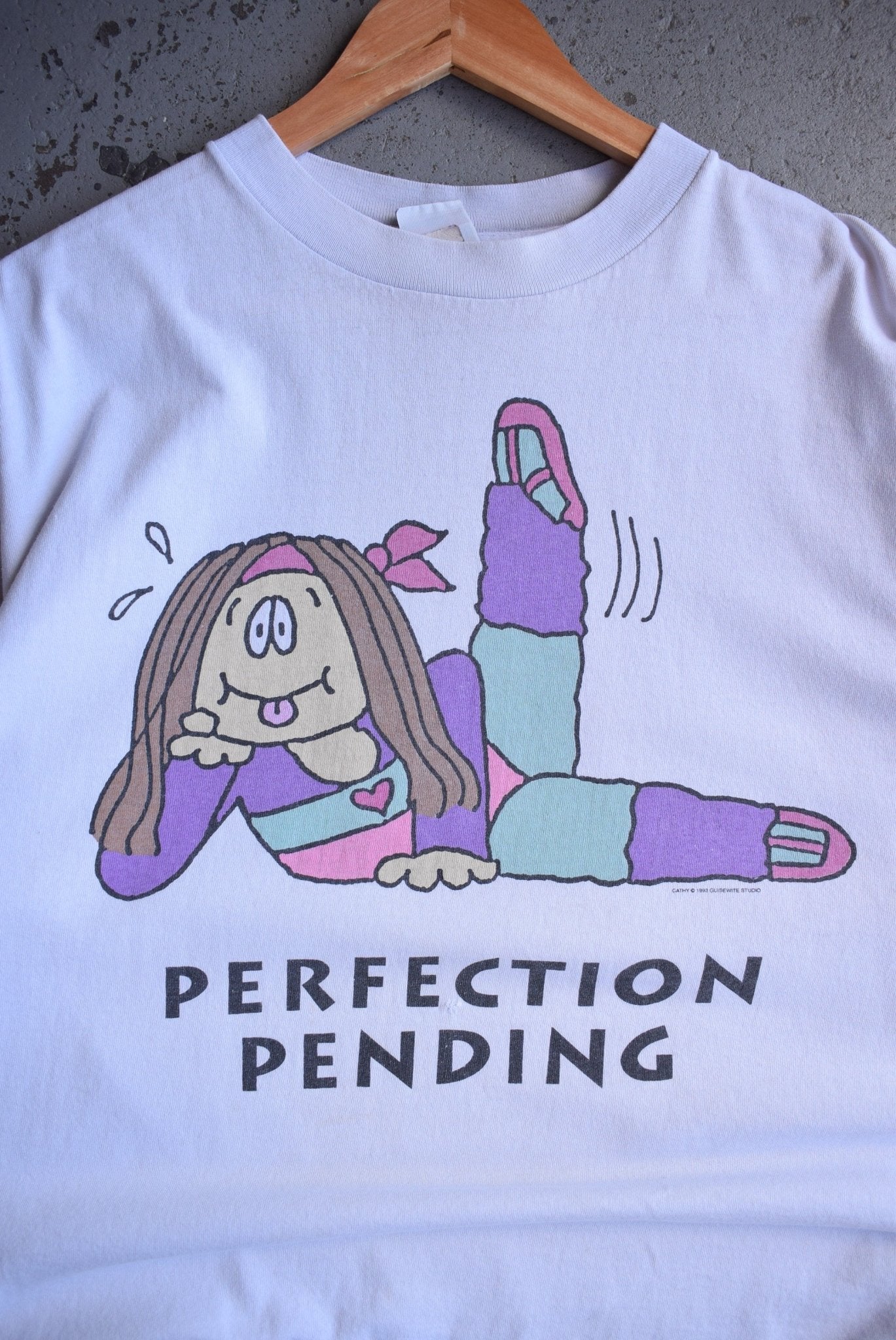 Vintage 1993 Perfection Pending Tee (L/XL) - Retrospective Store