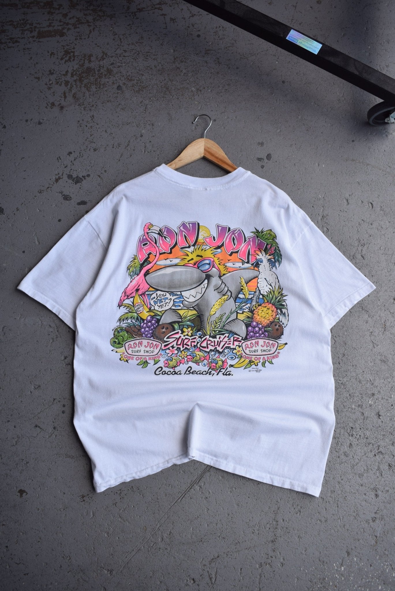 Vintage 1993 Ron Jon Surf Shop Tee (XL) - Retrospective Store