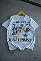 Vintage 1993 Warner Bros. x NFL Dallas Cowboys Tee (L) - Retrospective Store