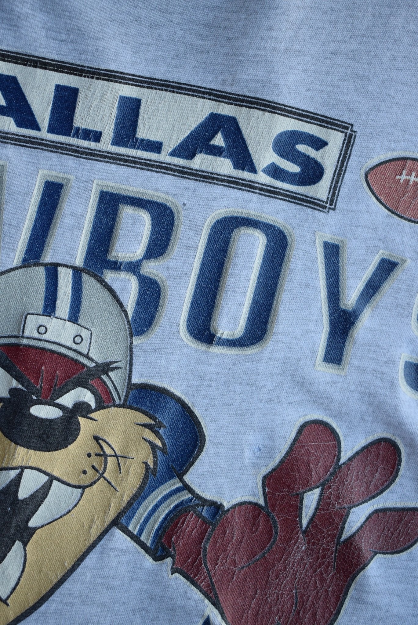 Vintage 1993 Warner Bros. x NFL Dallas Cowboys Tee (L) - Retrospective Store