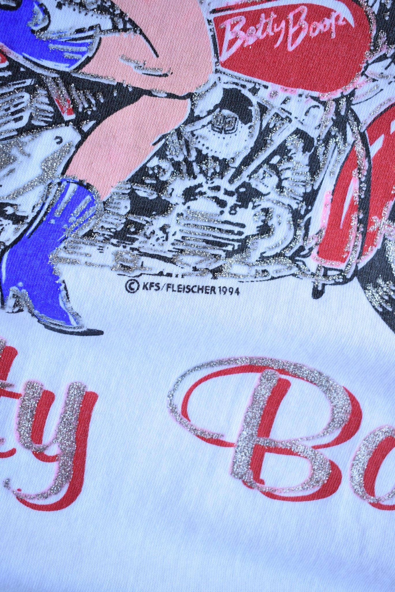 Vintage 1994 Betty Boop Motorcycle Tee (M) - Retrospective Store