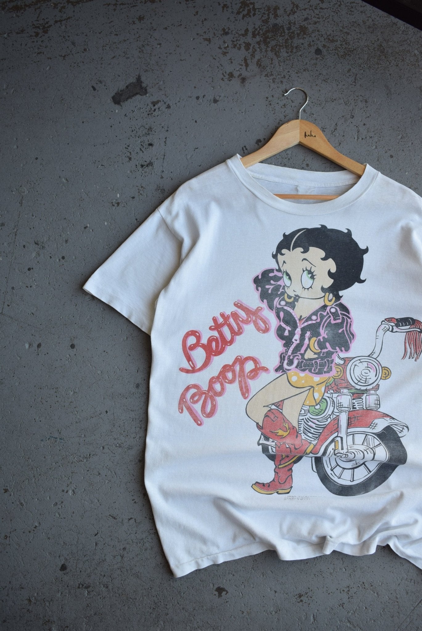 Vintage 1994 Betty Boop Motorcycle Tee (XL) - Retrospective Store