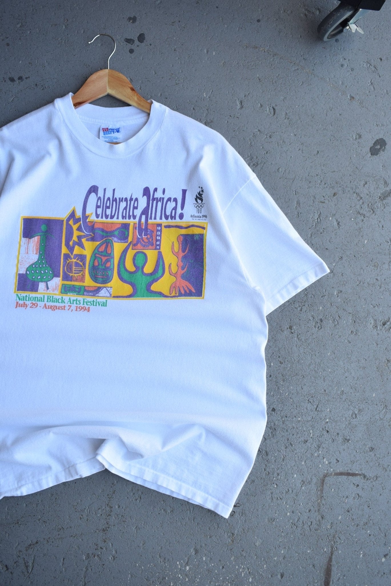 Vintage 1994 Celebrate Africa National Black Arts Festival Tee (L/XL) - Retrospective Store