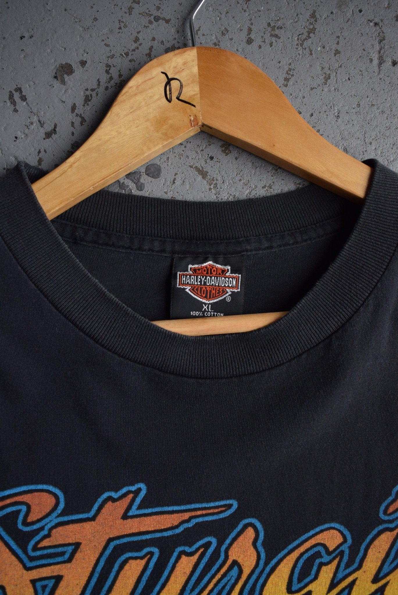 Vintage 1994 Harley Davidson Black Hills Rally Tee (XL) - Retrospective Store