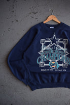Vintage 1994 NFL Dallas Cowboys Superbowl XXVIII Champions Crewneck (M) - Retrospective Store