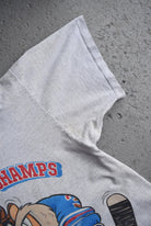 Vintage 1994 Warner Bros. x NHL New York Rangers Champions Tee (L/XL) - Retrospective Store