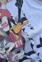 Vintage 1994 Warner Bros. x University of Wisconsin Football Tee (L/XL) - Retrospective Store