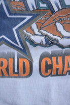 Vintage 1995 NFL Dallas Cowboys World Champs Tee (M) - Retrospective Store