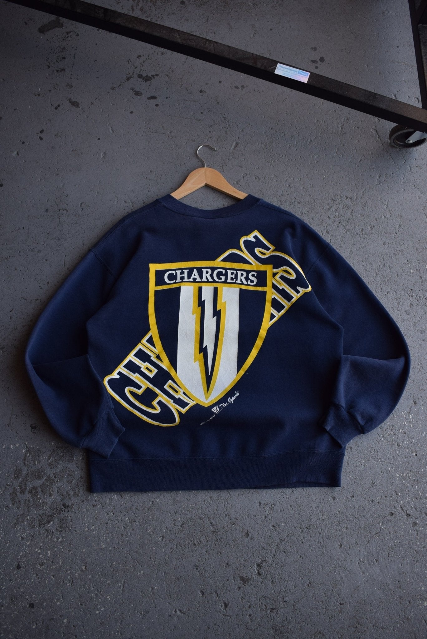 Vintage 1995 NFL San Diego Chargers Crewneck (L) - Retrospective Store
