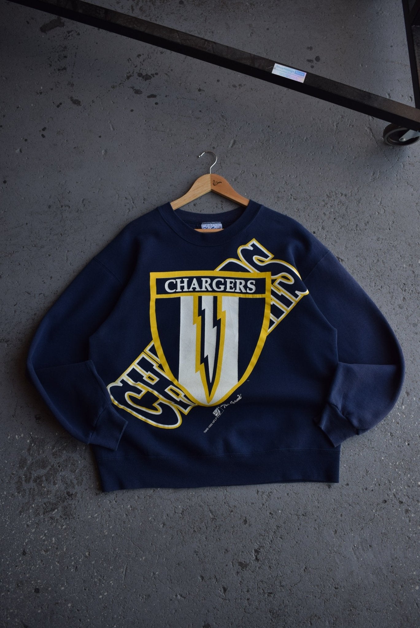 Vintage 1995 NFL San Diego Chargers Crewneck (L) - Retrospective Store