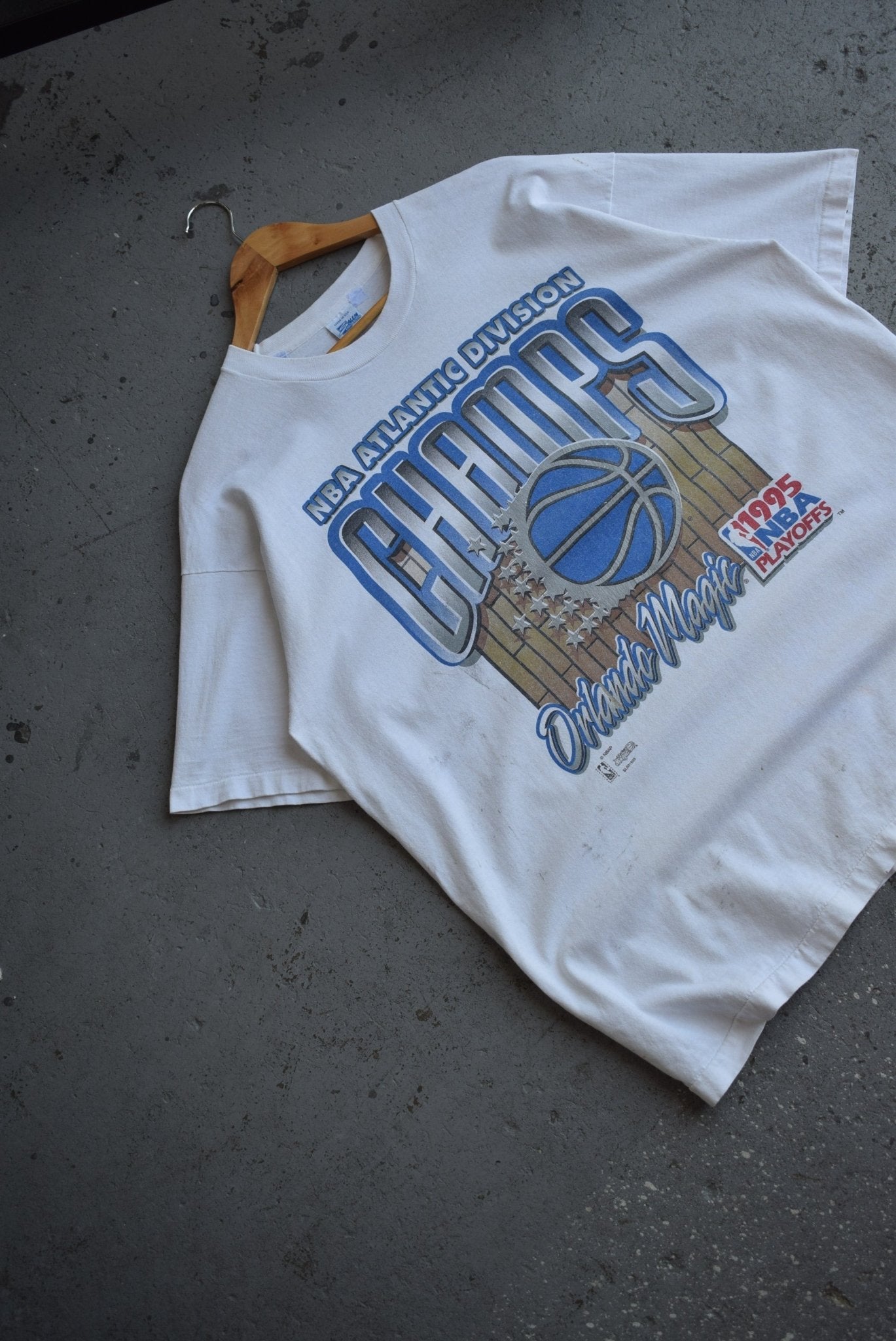 Vintage 1995 Salem x NBA Orlando Magic Champions Tee (XL) - Retrospective Store