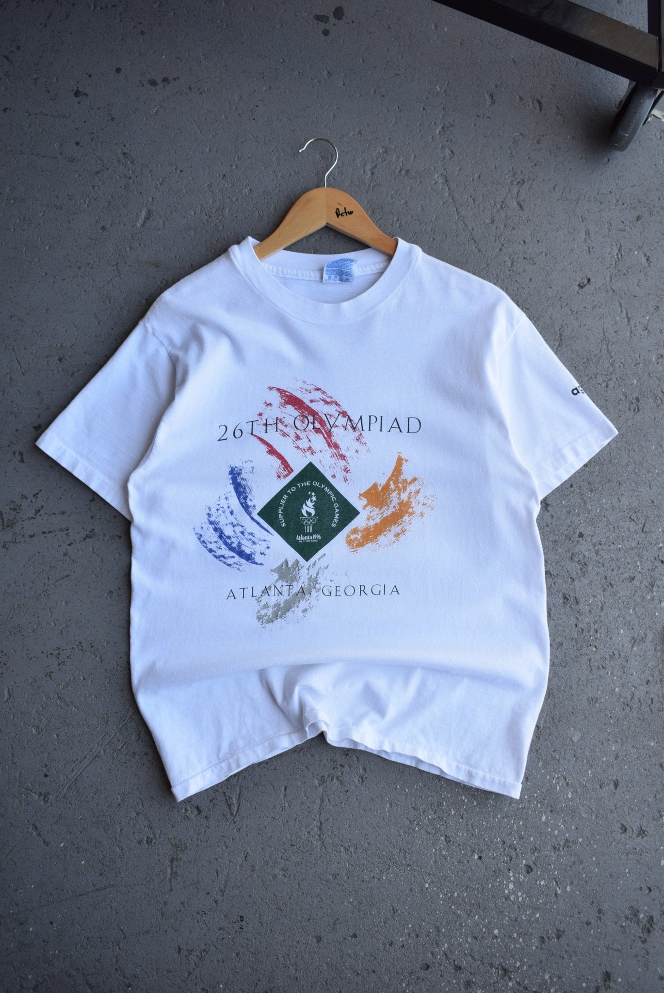Vintage 1996 Atlanta Olympics Tee (M) - Retrospective Store