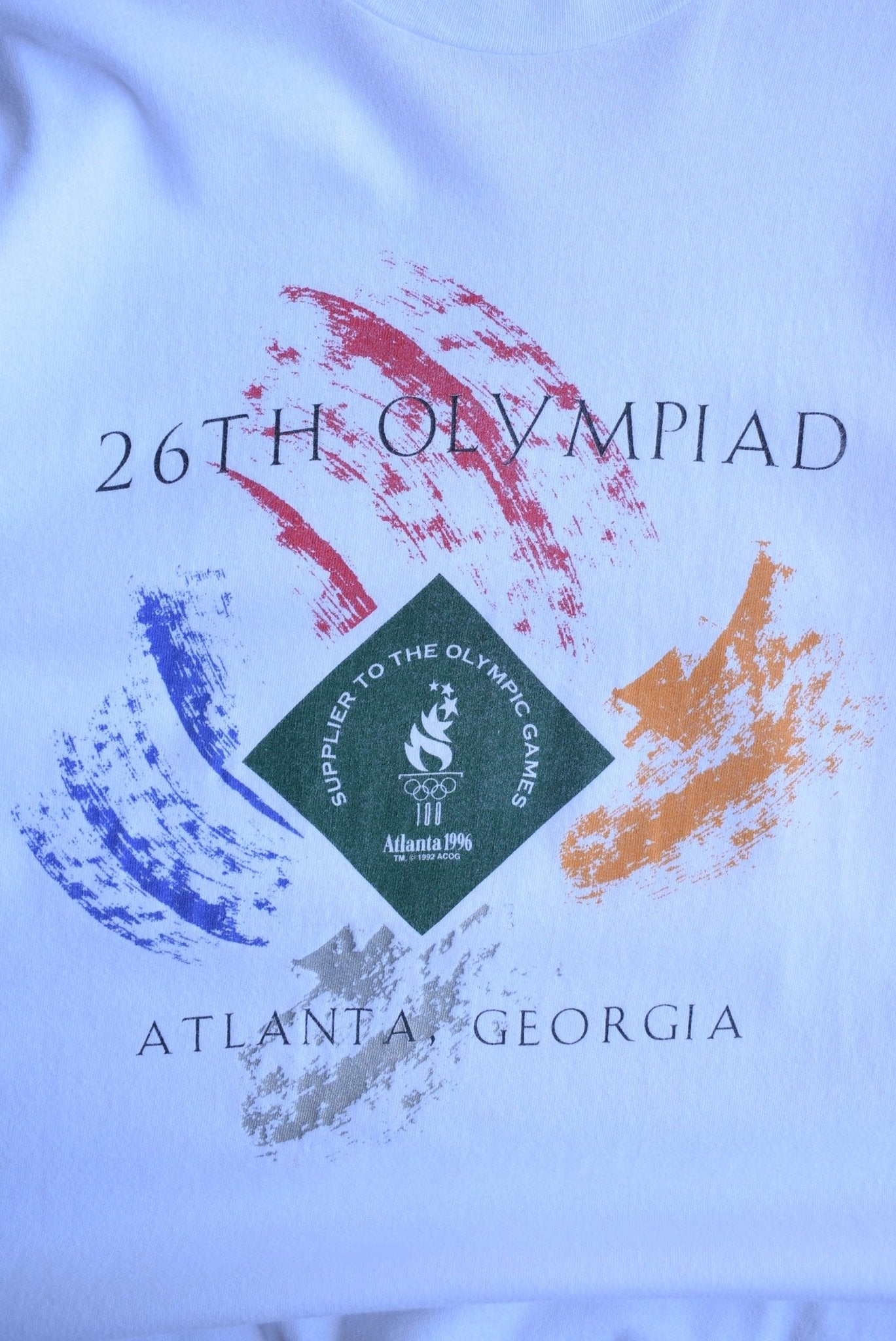 Vintage 1996 Atlanta Olympics Tee (M) - Retrospective Store