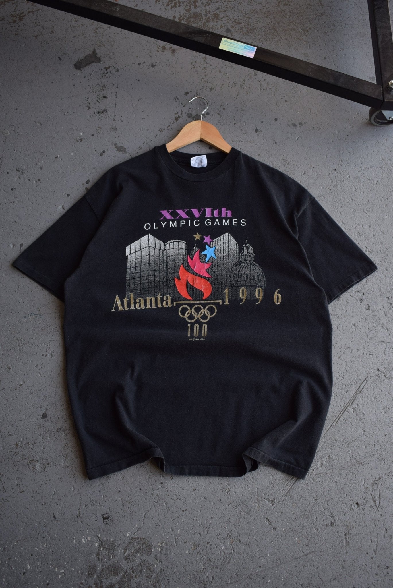 Vintage 1996 Atlanta Olympics Tee (XL) - Retrospective Store