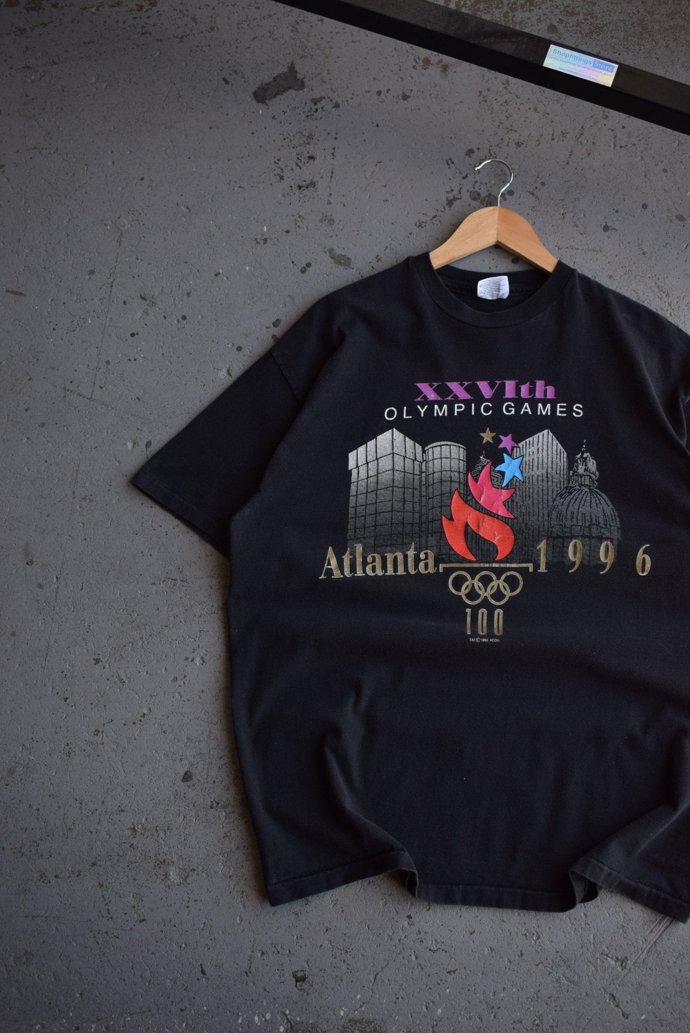 Vintage 1996 Atlanta Olympics Tee (XL) - Retrospective Store
