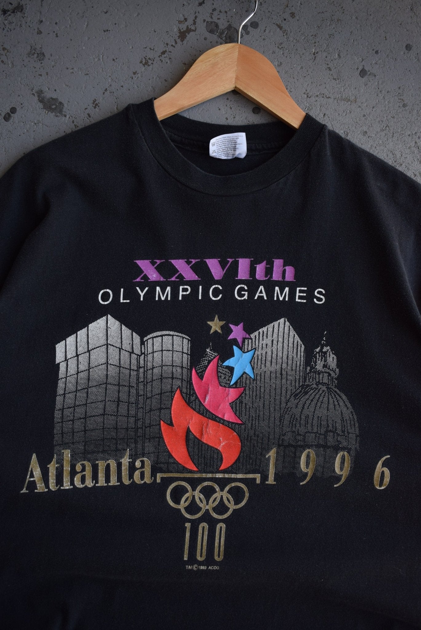 Vintage 1996 Atlanta Olympics Tee (XL) - Retrospective Store