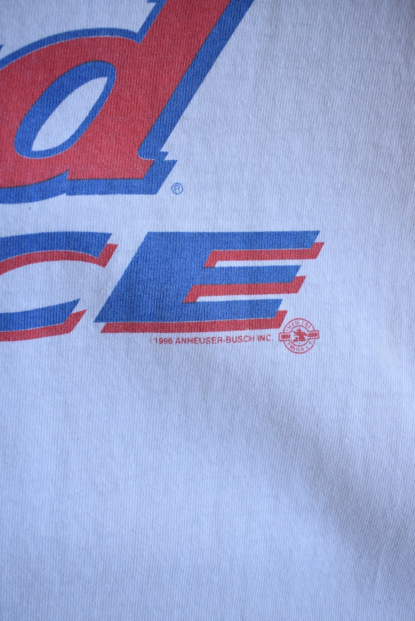 Vintage 1996 Budweiser x NHL Tee (L/XL) - Retrospective Store