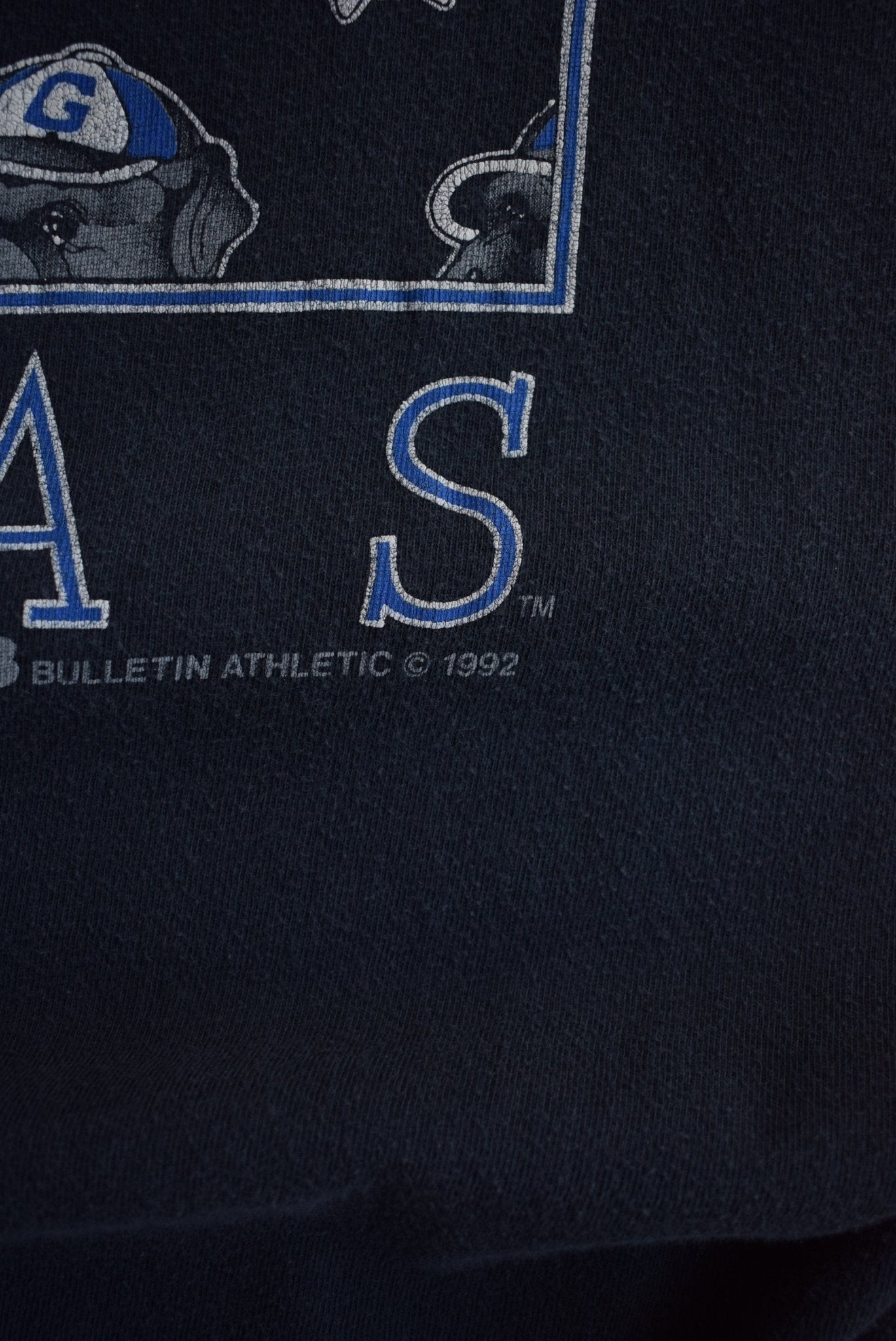 Vintage 1996 Georgetown University Bulldogs Tee (L/XL) - Retrospective Store