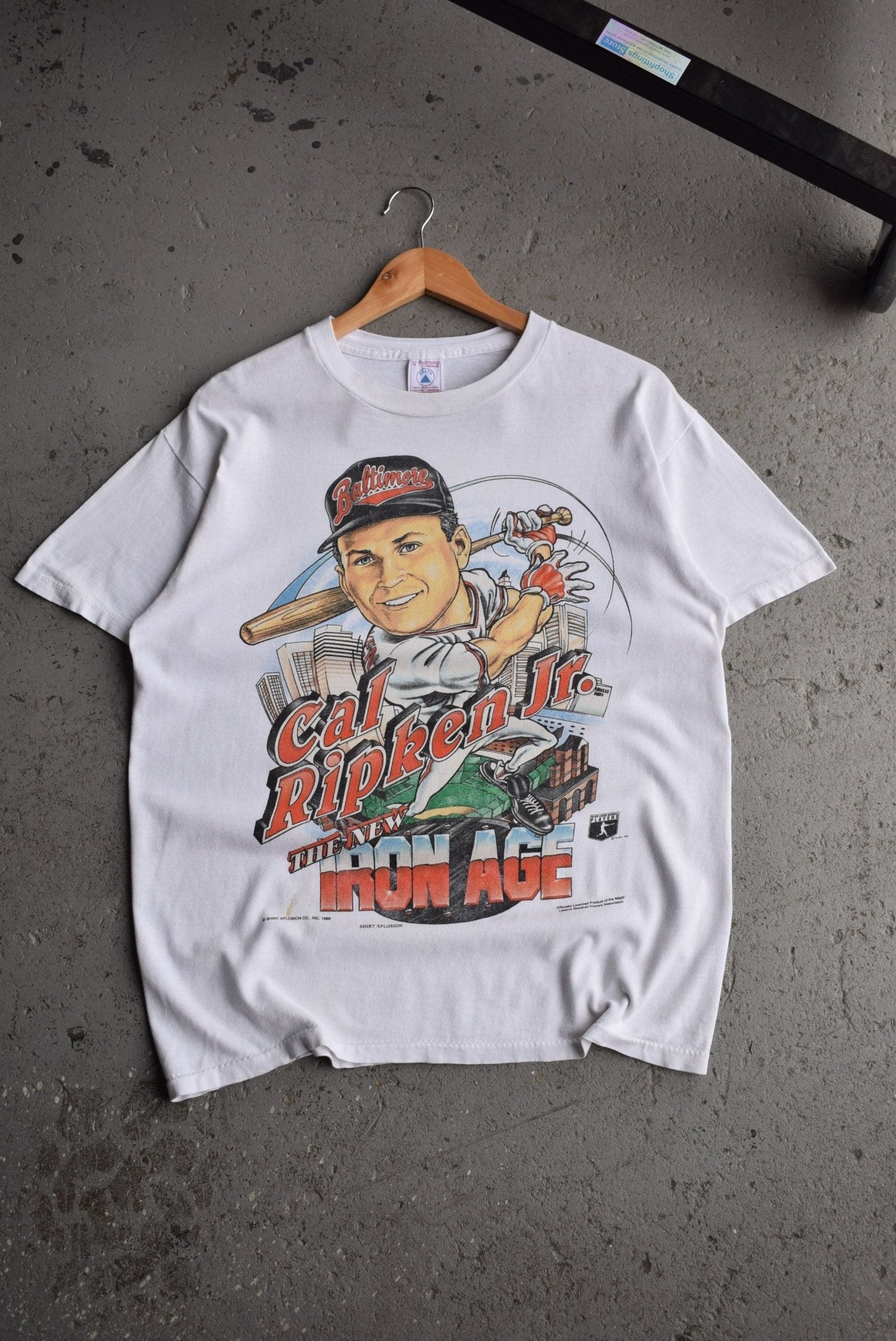 Vintage 1996 MLB 'The New Iron Age' Tee (M) - Retrospective Store