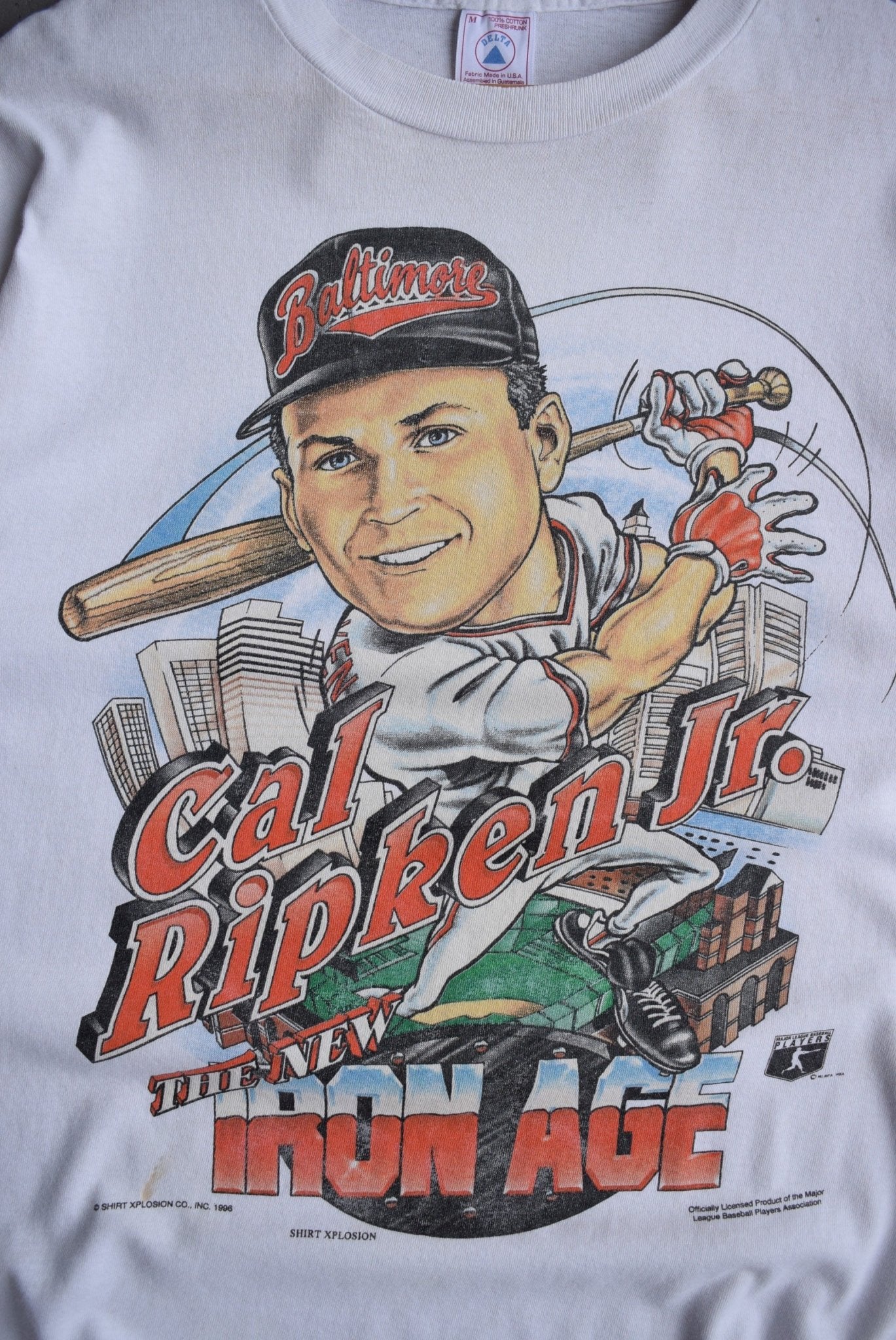 Vintage 1996 MLB 'The New Iron Age' Tee (M) - Retrospective Store