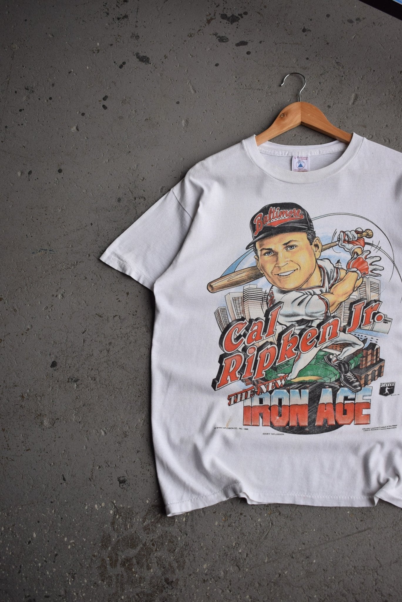 Vintage 1996 MLB 'The New Iron Age' Tee (M) - Retrospective Store