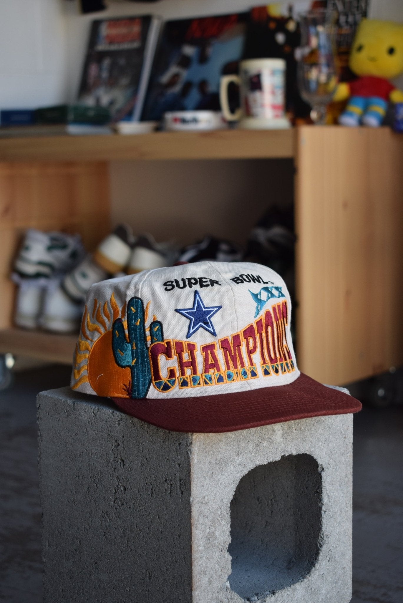 Vintage 1996 NFL Dallas Cowboys Superbowl XXX Champions Embroidered Hat - Retrospective Store