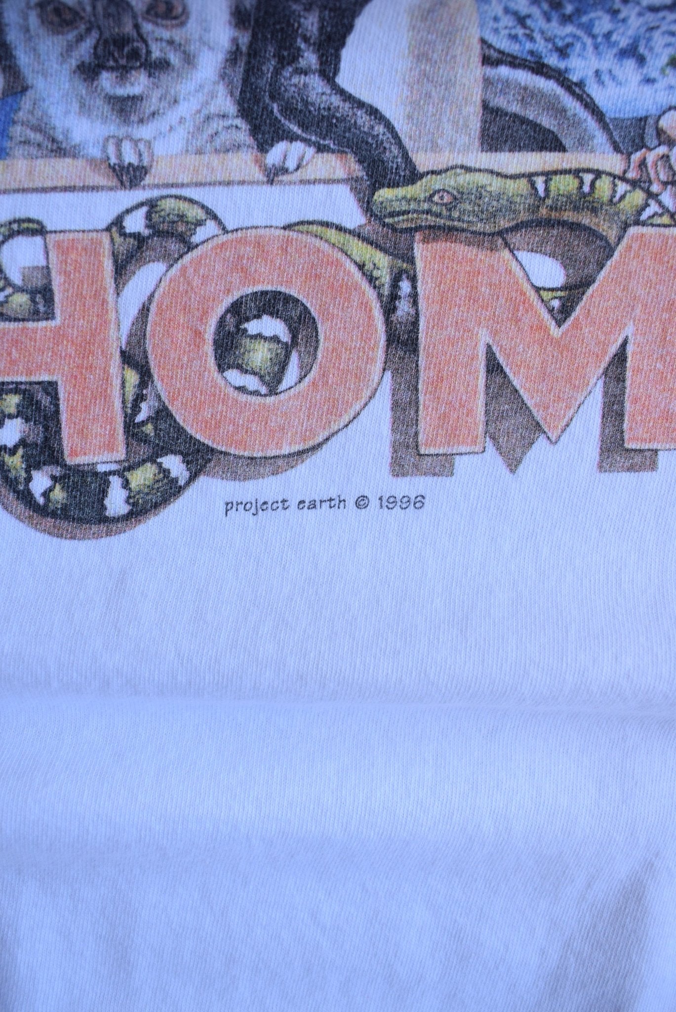 Vintage 1996 Share The Planet Long Sleeve Tee (L) - Retrospective Store