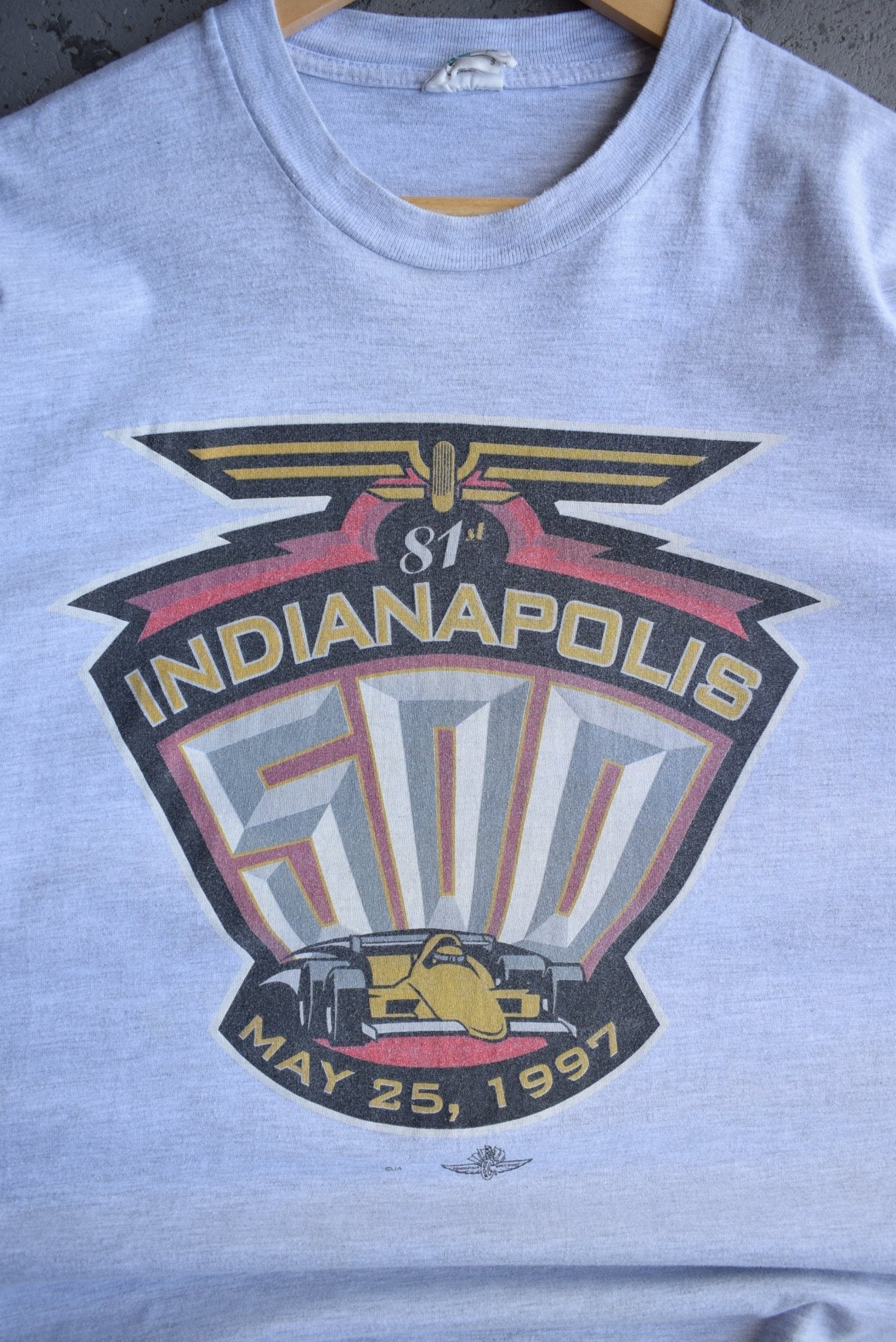 Vintage 1997 Indianapolis 500 Racing Tee (XL) - Retrospective Store