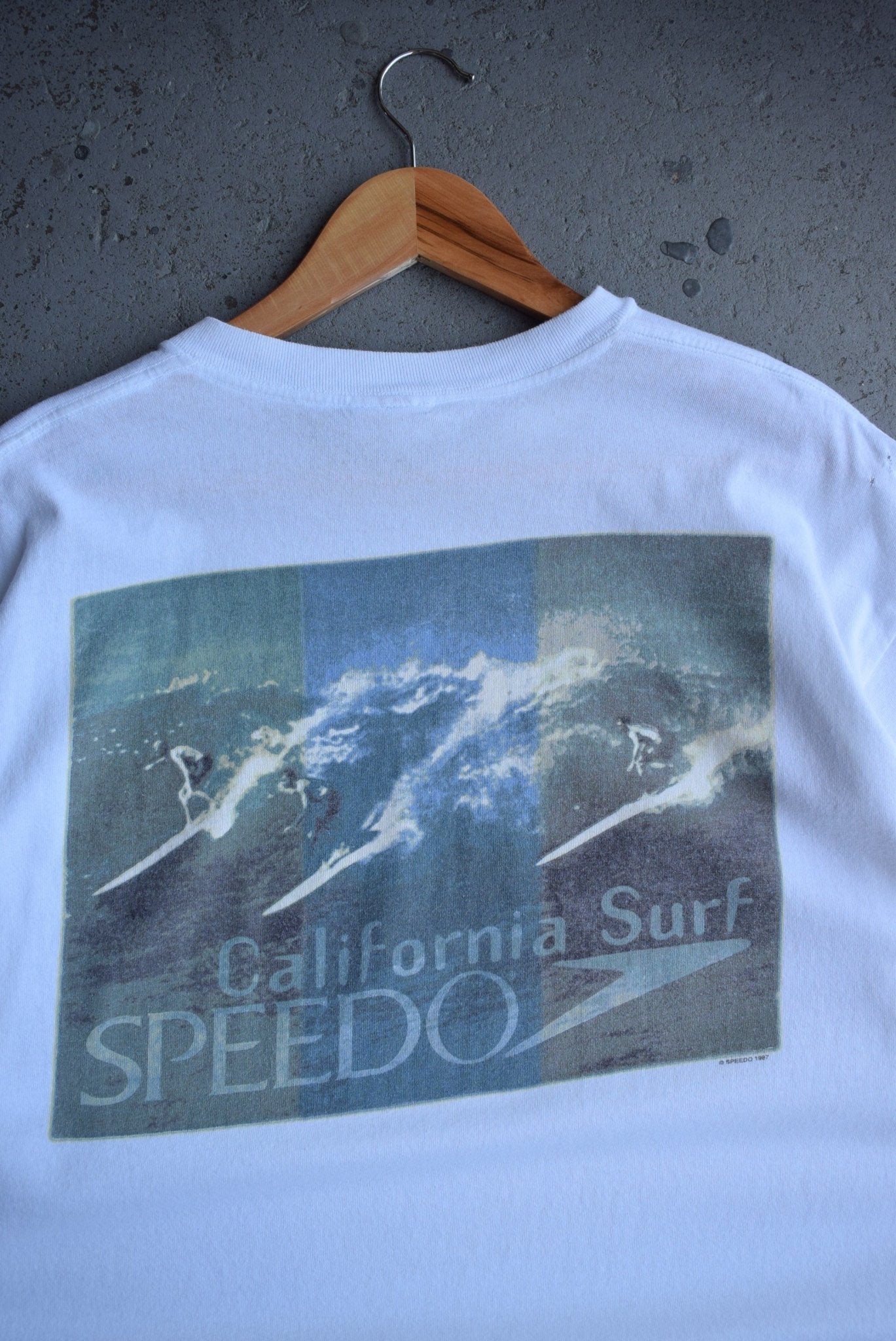 Vintage 1997 Speedo California Surf Tee (XL) - Retrospective Store