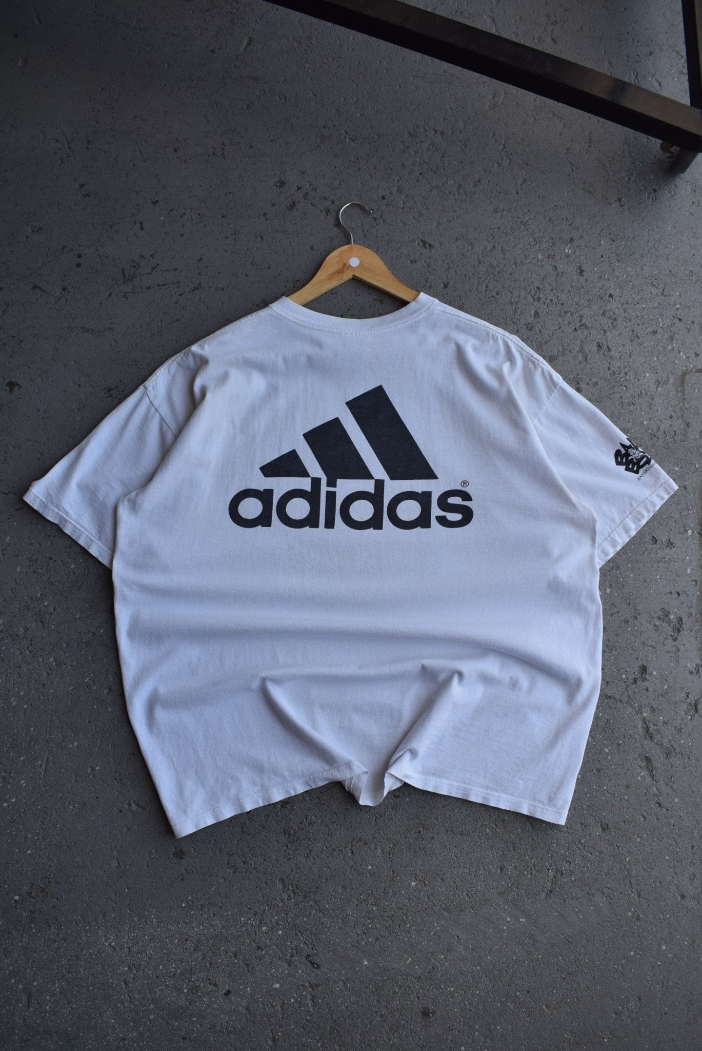 Vintage 1998 Adidas x Bad Boy Entertainment Basketball Tee (XL) - Retrospective Store