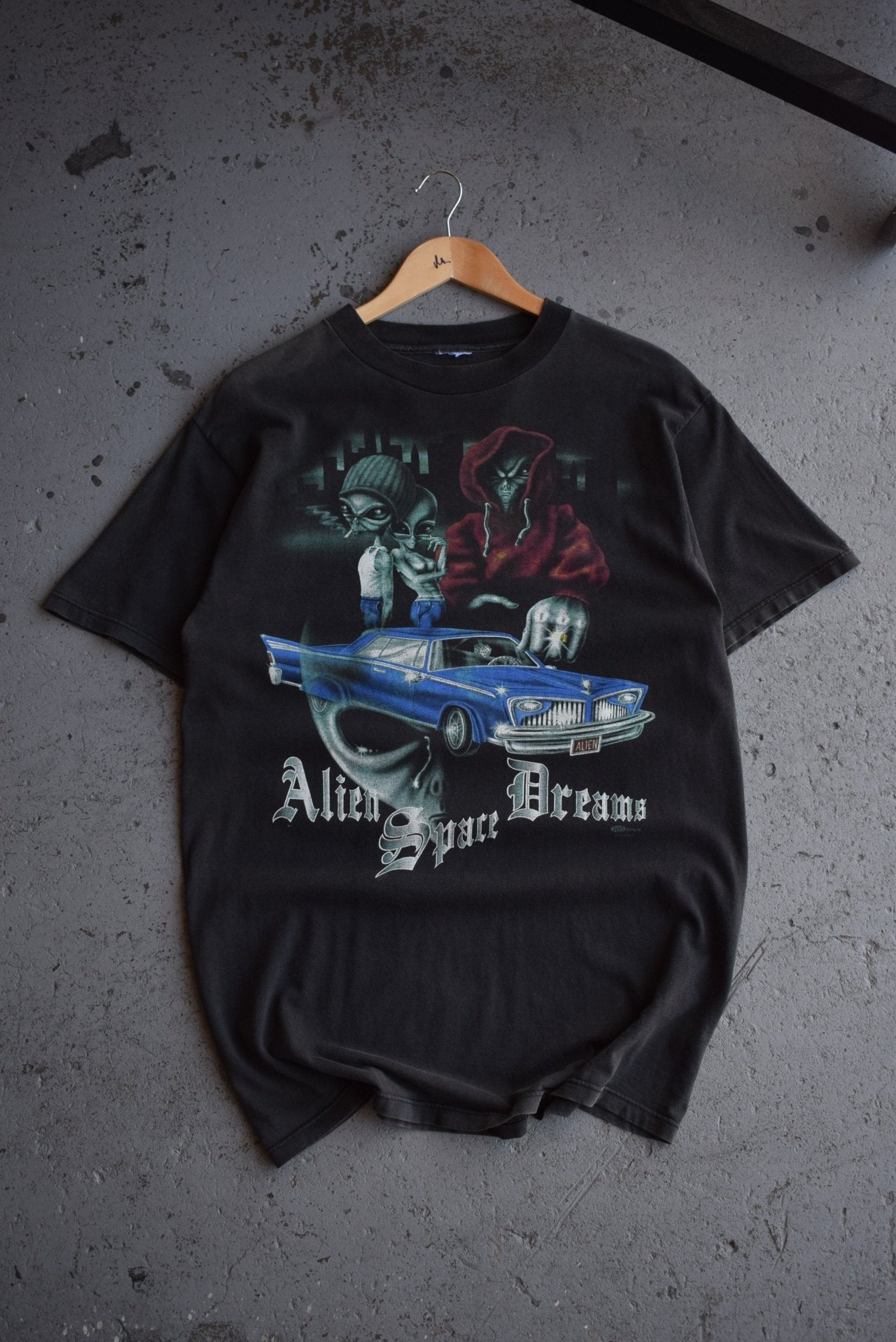 Vintage 1998 Alien Space Dreams Tee (L/XL) - Retrospective Store