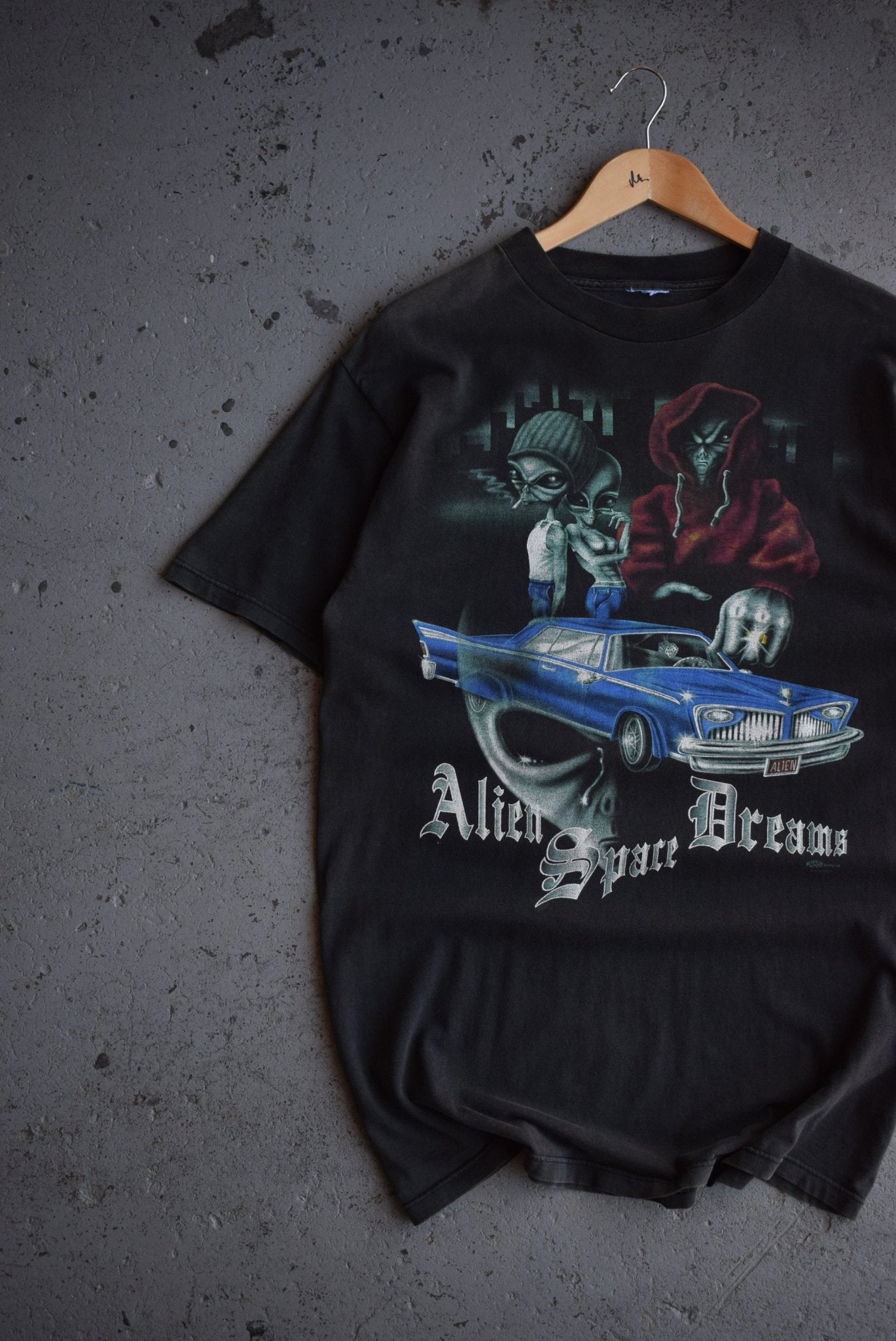 Vintage 1998 Alien Space Dreams Tee (L/XL) - Retrospective Store