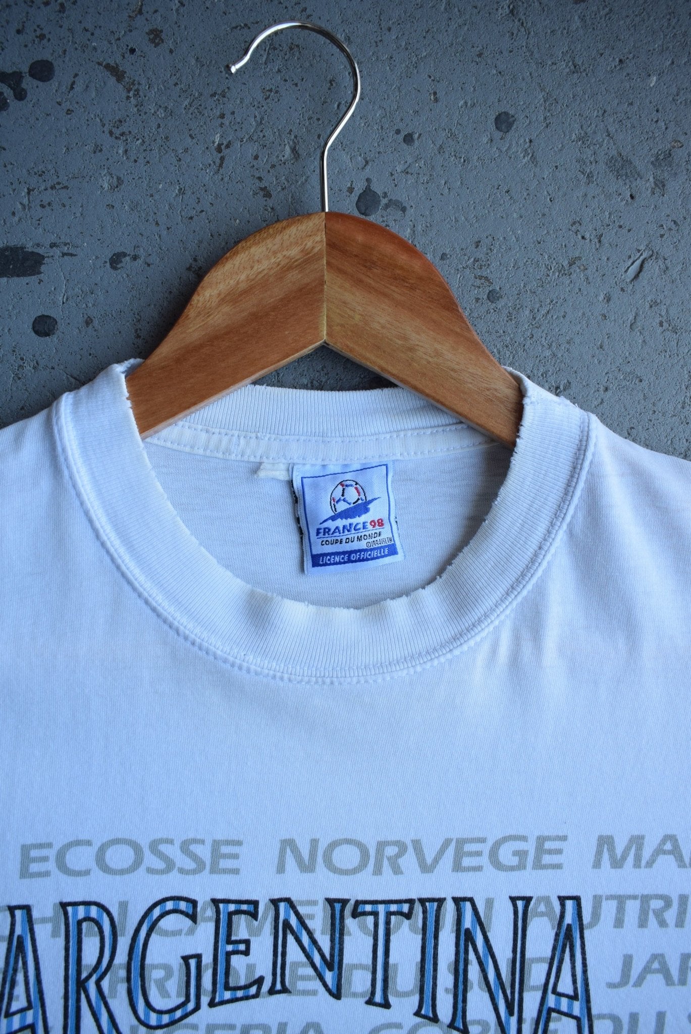 Vintage 1998 FIFA World Cup Argentina Tee (L) - Retrospective Store