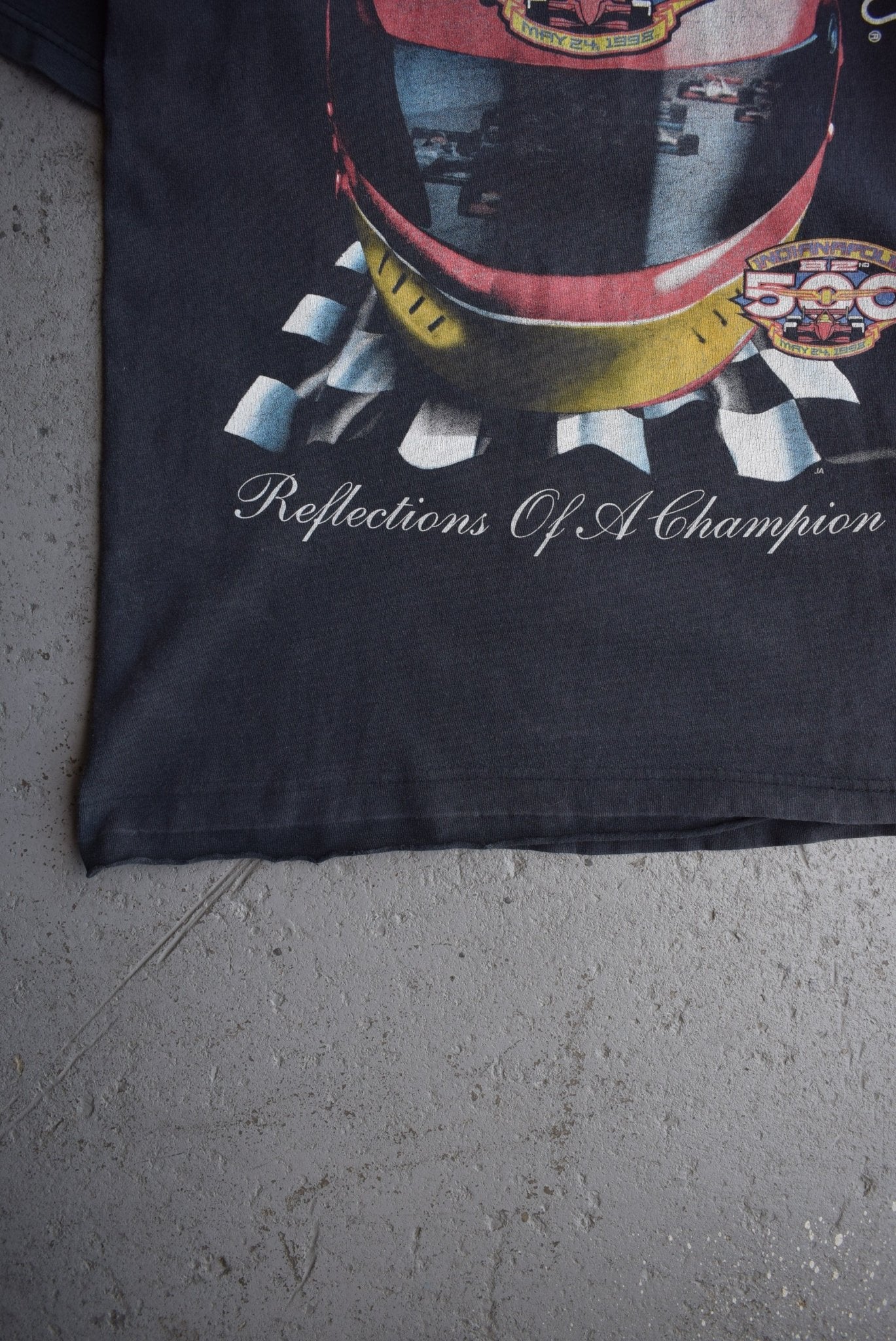 Vintage 1998 Indianapolis 500 Racing Tee (M) - Retrospective Store