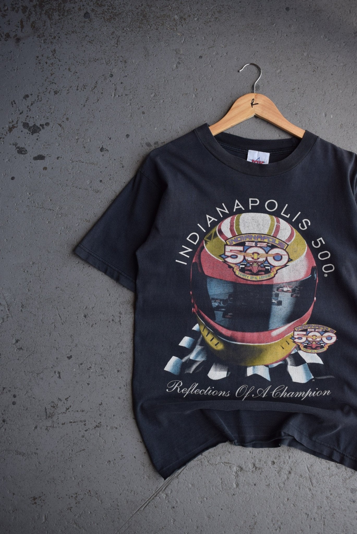 Vintage 1998 Indianapolis 500 Racing Tee (M) - Retrospective Store