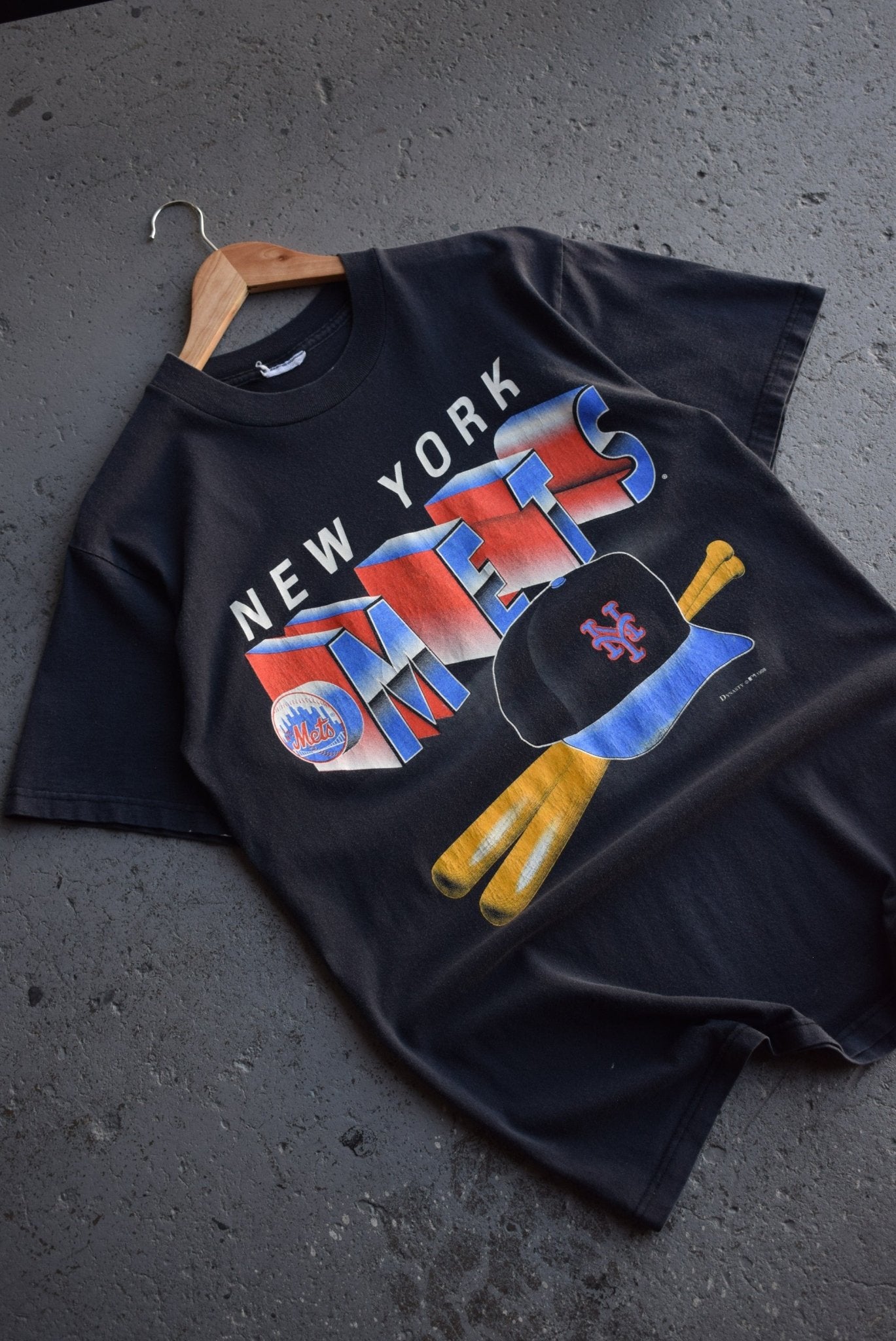 Vintage 1998 MLB New York Mets Tee (M) - Retrospective Store