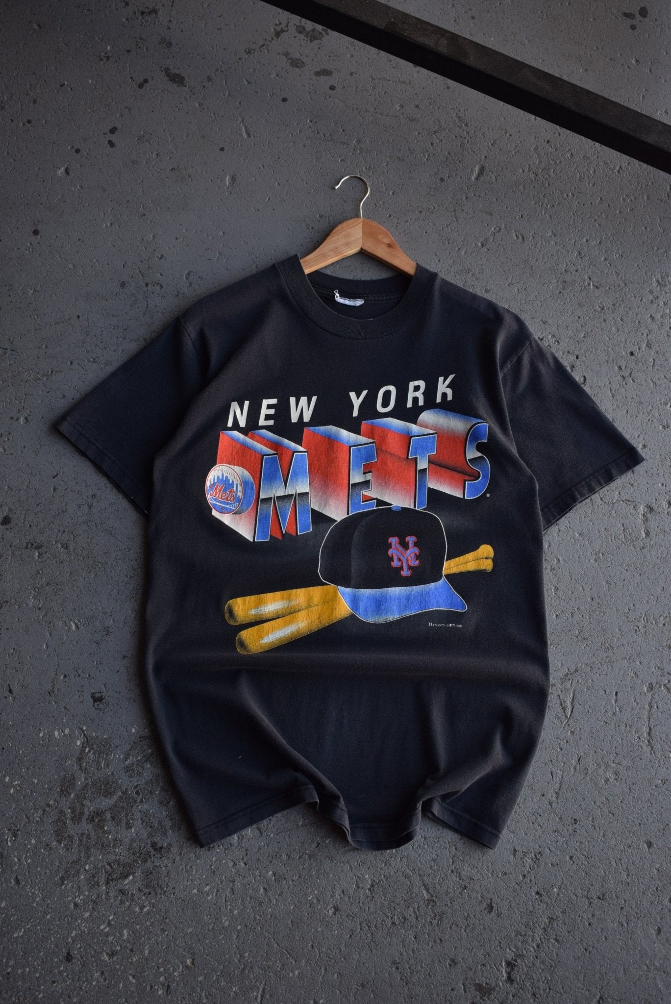 Vintage 1998 MLB New York Mets Tee (M) - Retrospective Store