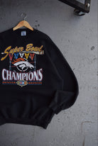 Vintage 1998 NFL Denver Broncos Superbowl XXXII Champions Crewneck (XXL) - Retrospective Store