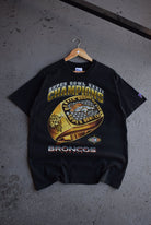 Vintage 1998 Pro Player x NFL Denver Broncos Champions Ring Tee (L) - Retrospective Store