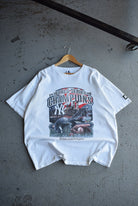 Vintage 1998 Starter x MLB New York Yankees World Series Champions Tee (XL) - Retrospective Store