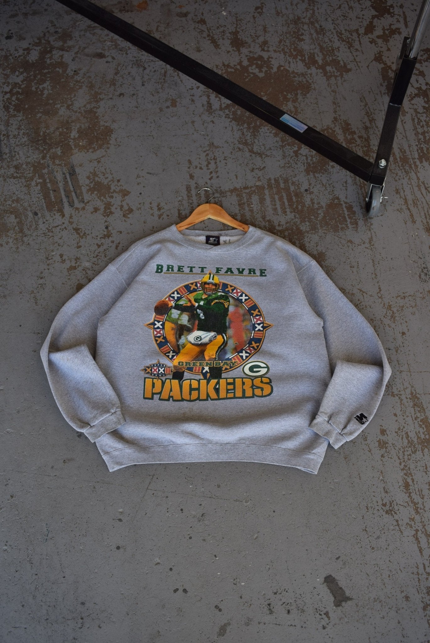 Vintage 1998 Starter x NFL Green Bay Packers Superbowl XXXII Crewneck (L) - Retrospective Store