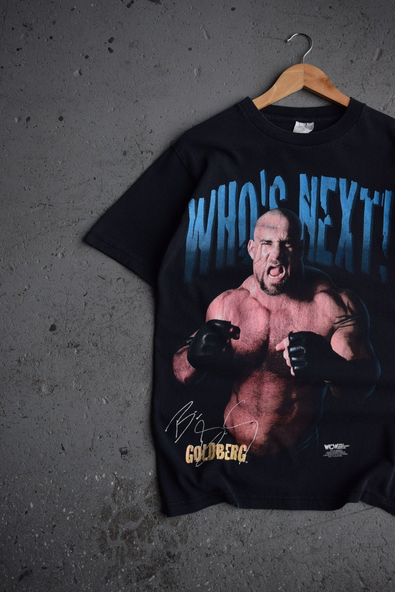 Vintage 1998 WCW Bill Goldberg Tee (M) - Retrospective Store