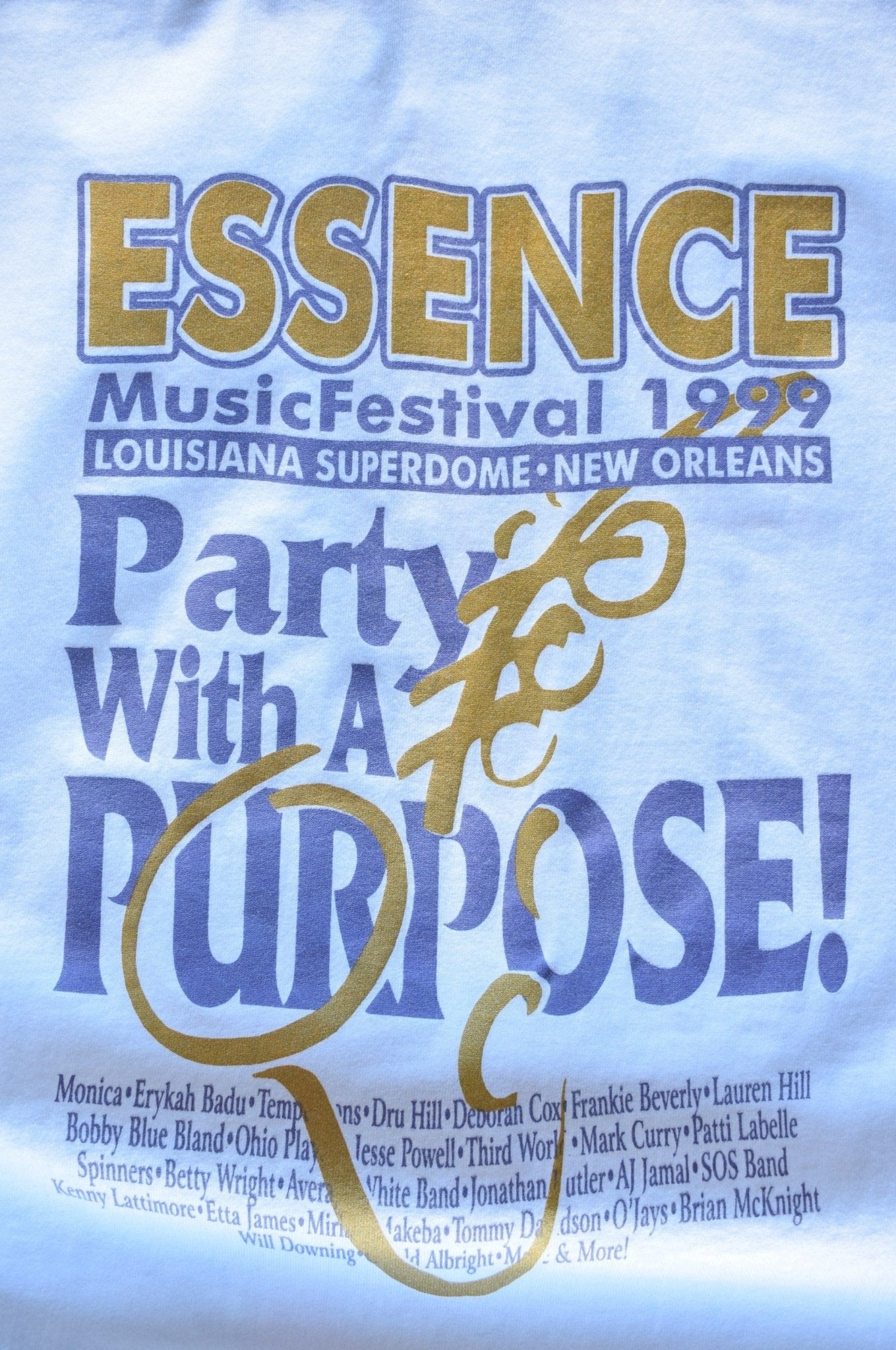 Vintage 1999 Essence Music Festival Tee (L) - Retrospective Store