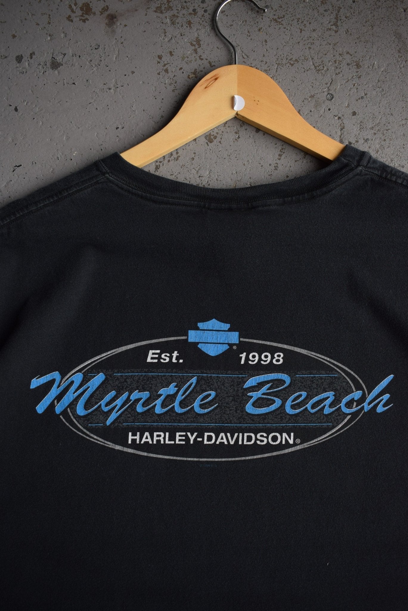 Vintage 1999 Harley Davidson Myrtle Beach Tee (XL) - Retrospective Store