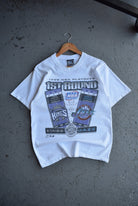 Vintage 1999 Pro Player x NBA Jazz vs Kings Playoffs Tee (M) - Retrospective Store