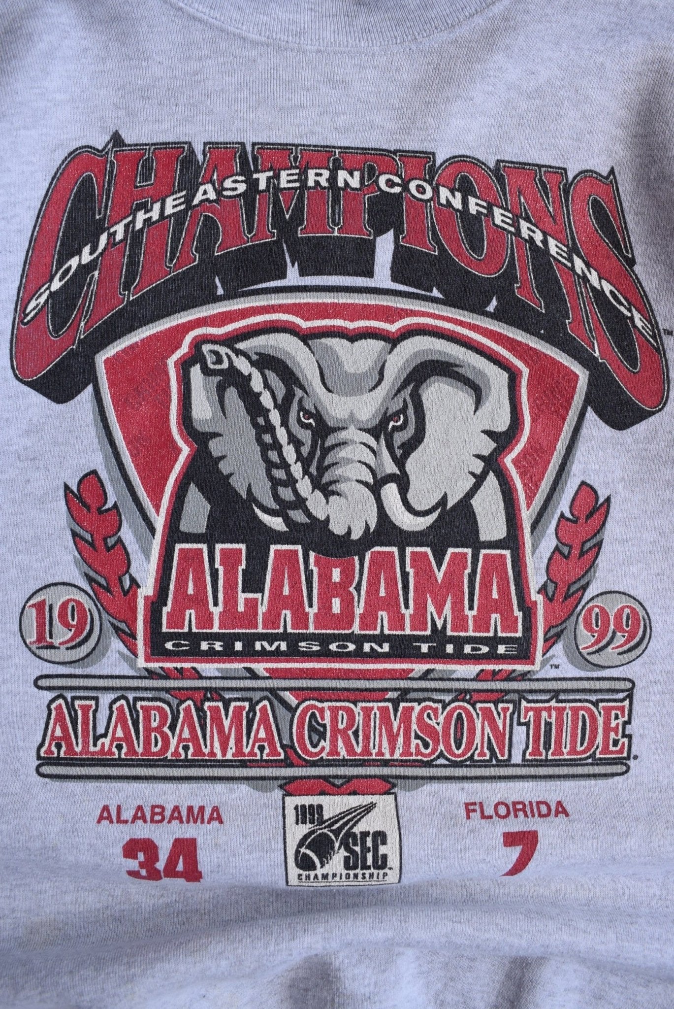 Vintage 1999 University of Alabama Football Champions Crewneck (L) - Retrospective Store