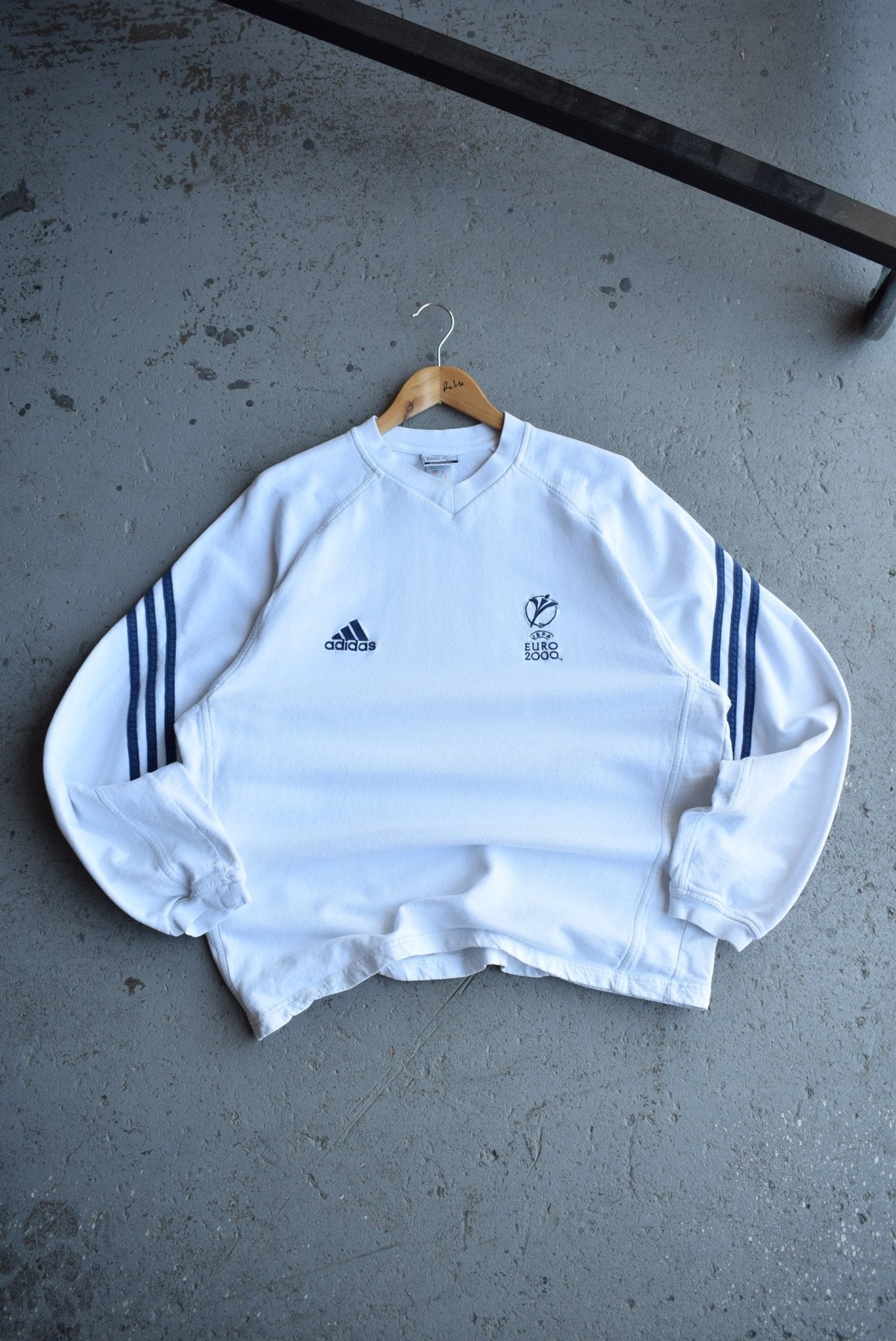 Vintage 2000 Adidas x UEFA Football Championship Embroidered Sweater (L) - Retrospective Store
